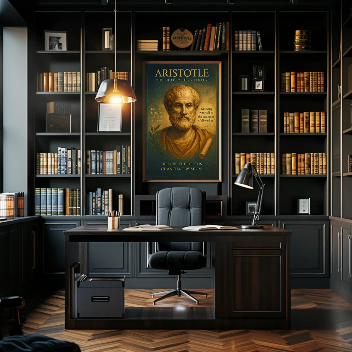 Aristotle The PhilosopherS Legacy Poster