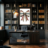 patriotic bow Poster
