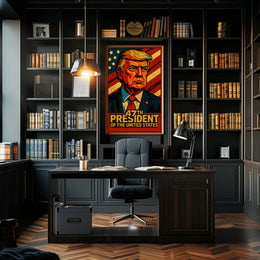 47Th President Of The United States Poster Wall Art