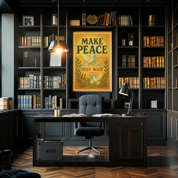 Make Peace, Not War Poster
