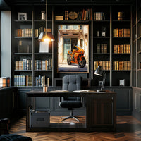 The Vibrant Ride Poster PosterGoat