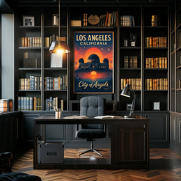 City of Angels Los Angeles Poster