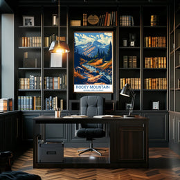 Rocky Mountain National Park Poster