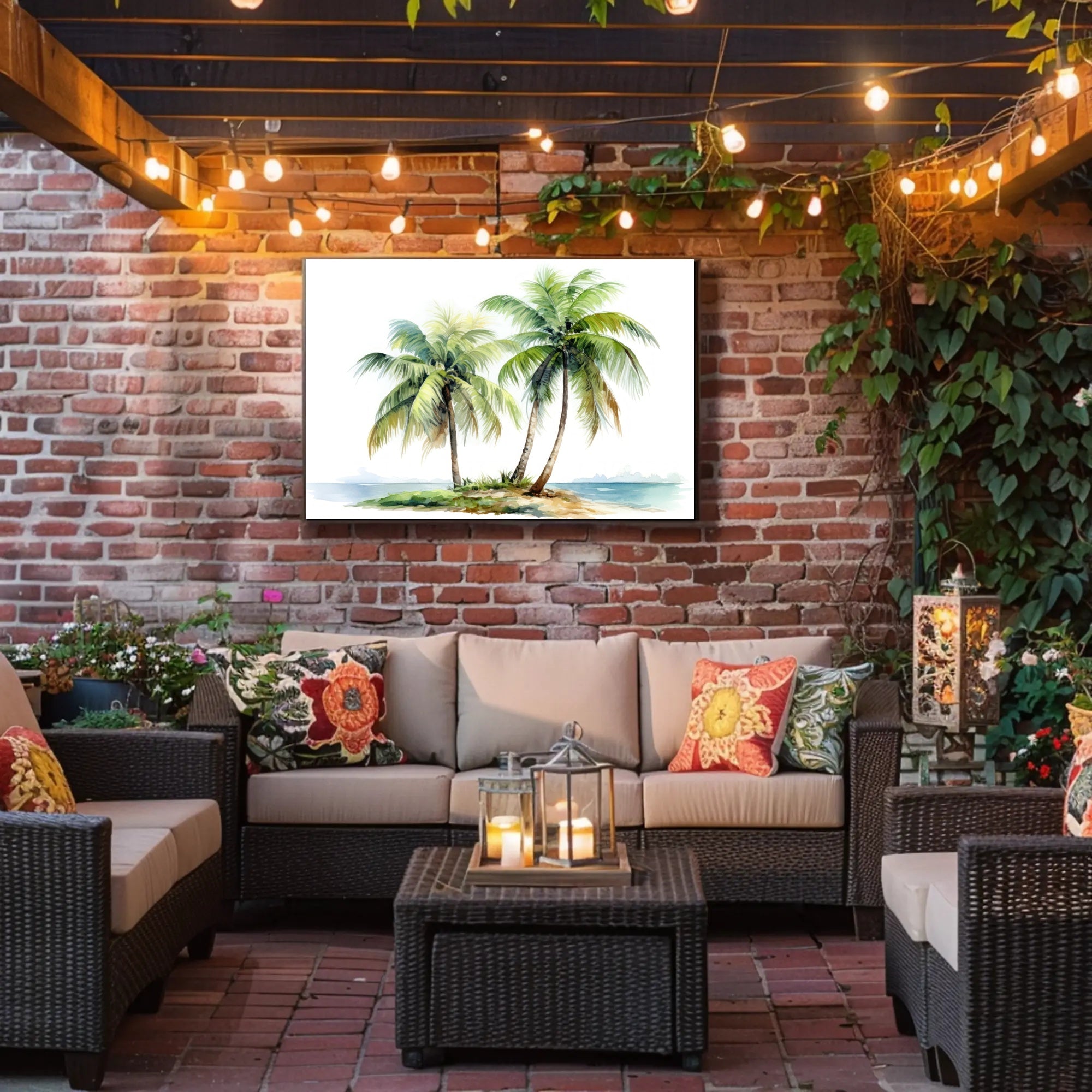 Tranquil Tropics Poster