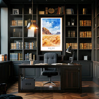 Wadi Rum Landscape Poster PosterGoat