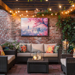 Blossoms Over Taipei Poster