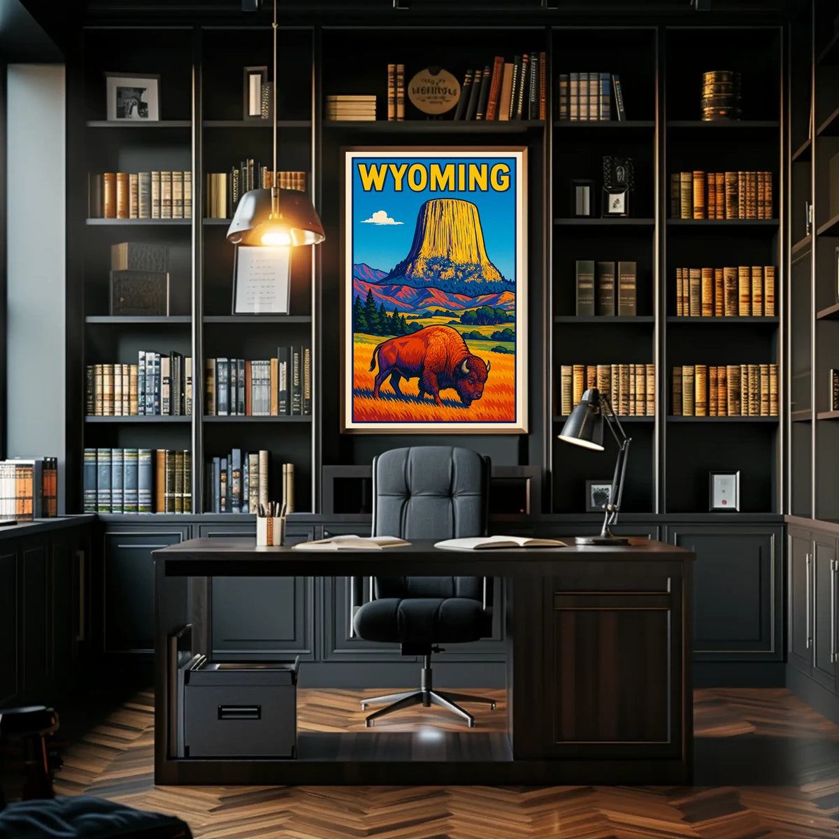 Wyoming Wilderness Poster