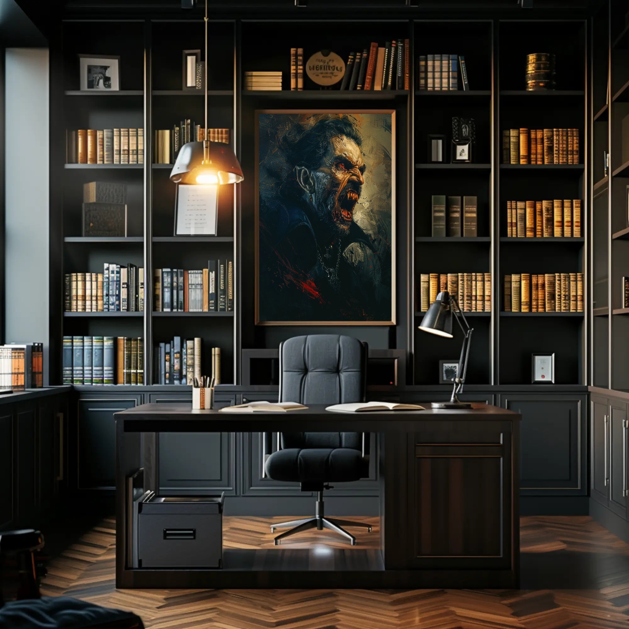 The Ferocious Vampire Poster PosterGoat