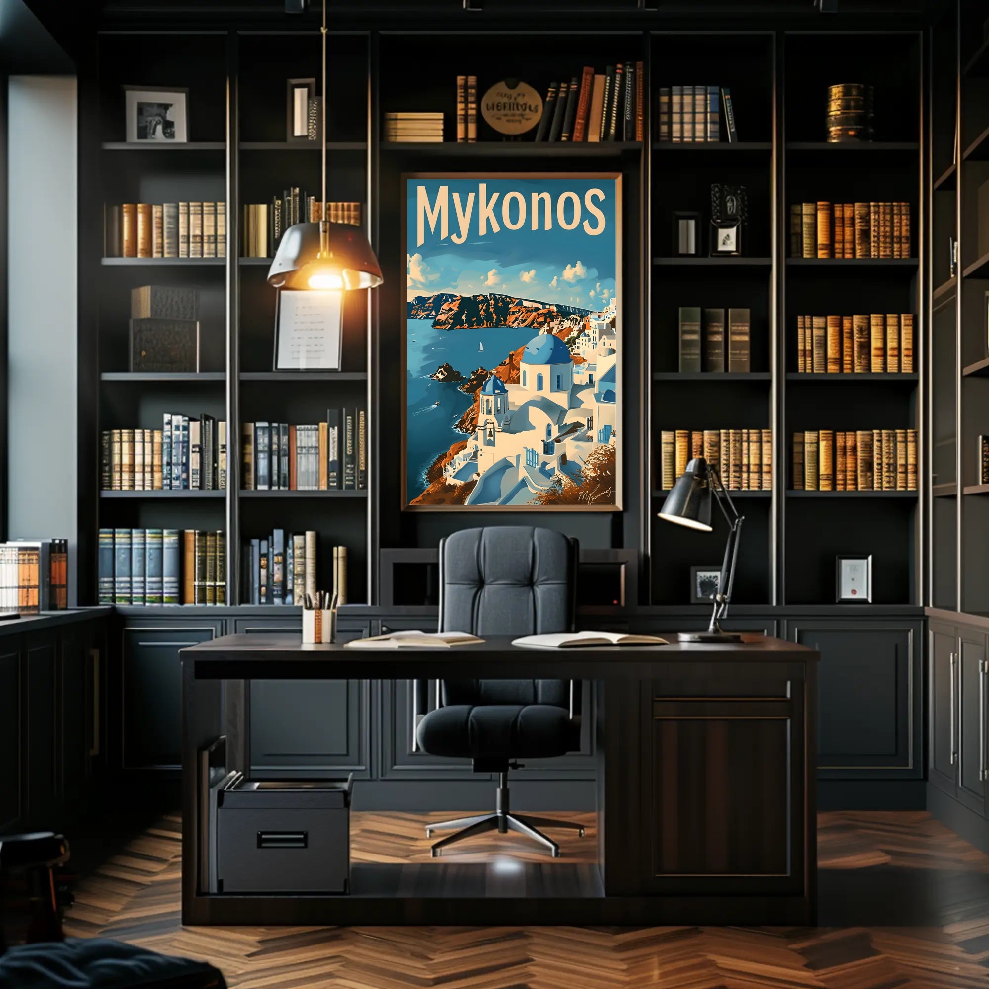 Mykonos Dreamscape Poster
