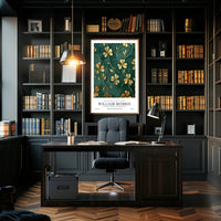 William Morris Cotton Prints Exhibition Poster