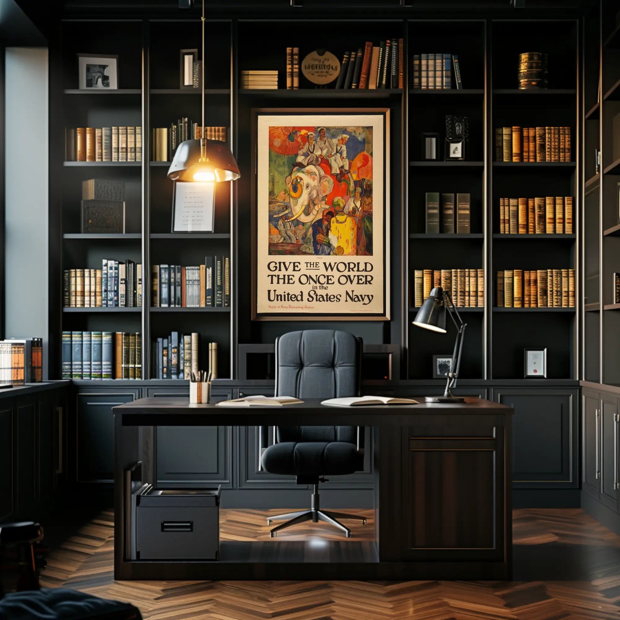 Explore the World with the U.S. Navy Poster PosterGoat