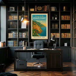 Discover Positano's Timeless Beauty Travel Poster