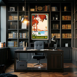 Toulon Sa Rade Splendide Poster