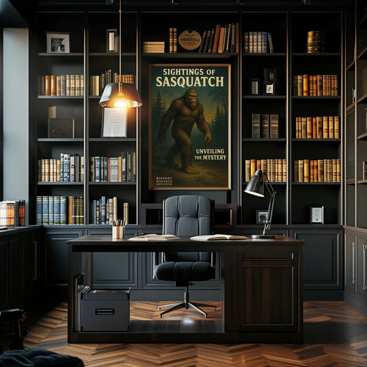 Sightings Of Sasquatch Poster