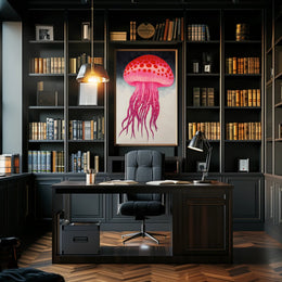 Ocean Life Poster Vibrant Marine Wall Art