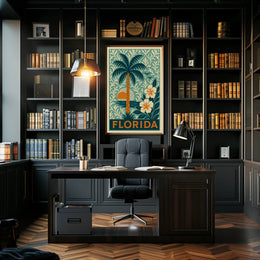 Florida Tropical Escape Poster