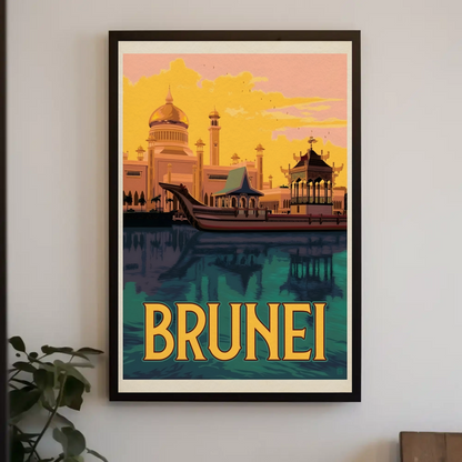 Vintage Poster Brunei