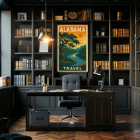 Explore Alabama Poster