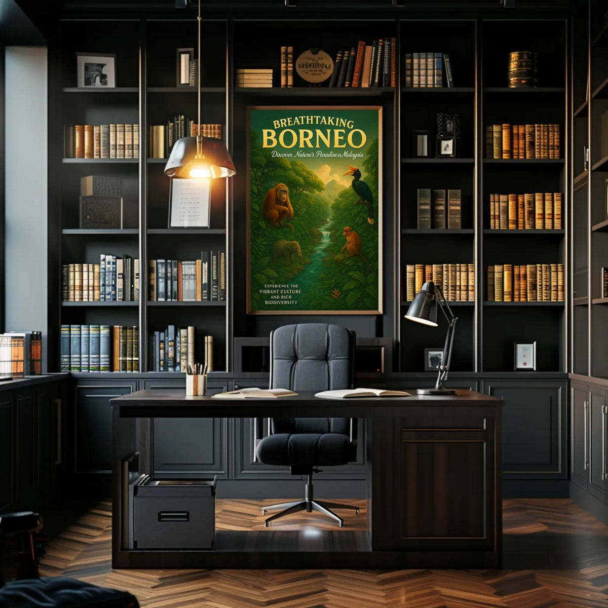 Breathtaking Borneo Poster