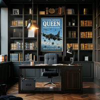 B-17 Flying Fortress Queen Poster