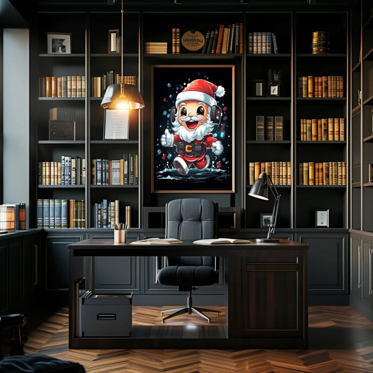 Festive Santa Adventure Poster