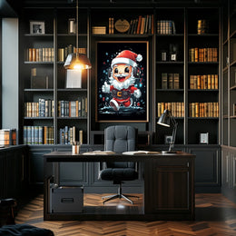 Festive Santa Adventure Poster
