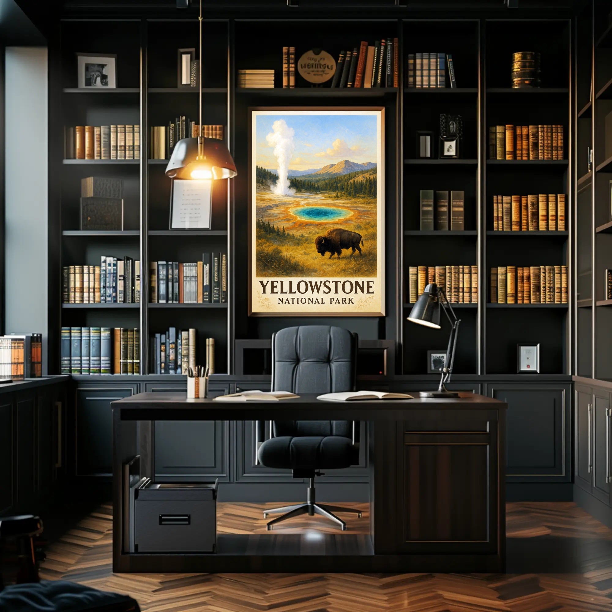 Yellowstone National Park Poster PosterGoat