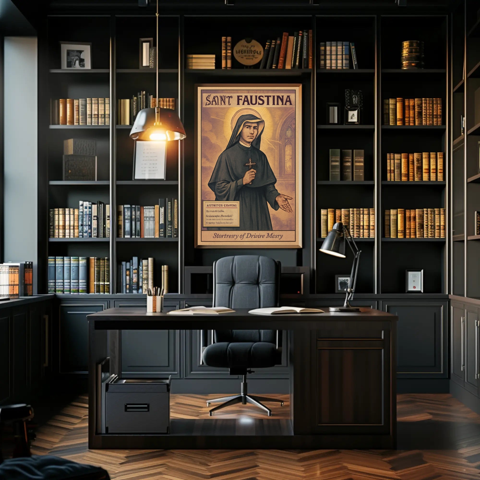 Saint Faustina Poster PosterGoat