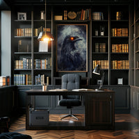 The Enigmatic Raven Poster