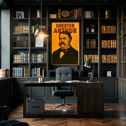 Chester Arthur Classic Americana Scenic Heritage Travel Wall Art Wanderlust Decor Poster