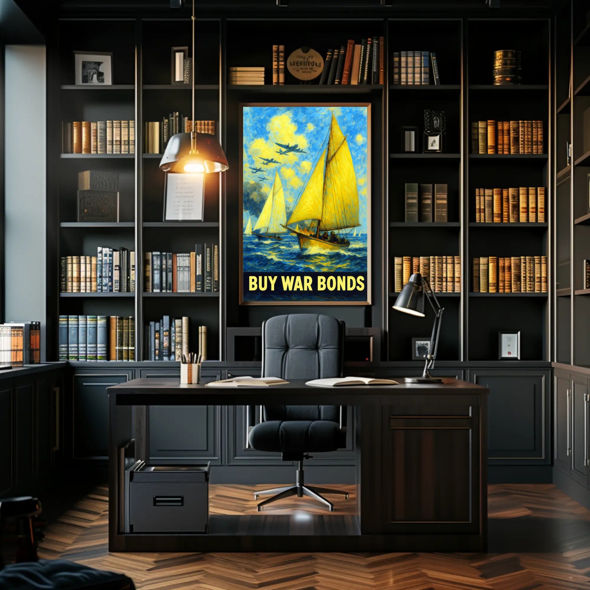 Buy War Bonds Poster PosterGoat