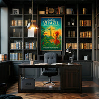 Explore Brazil Poster