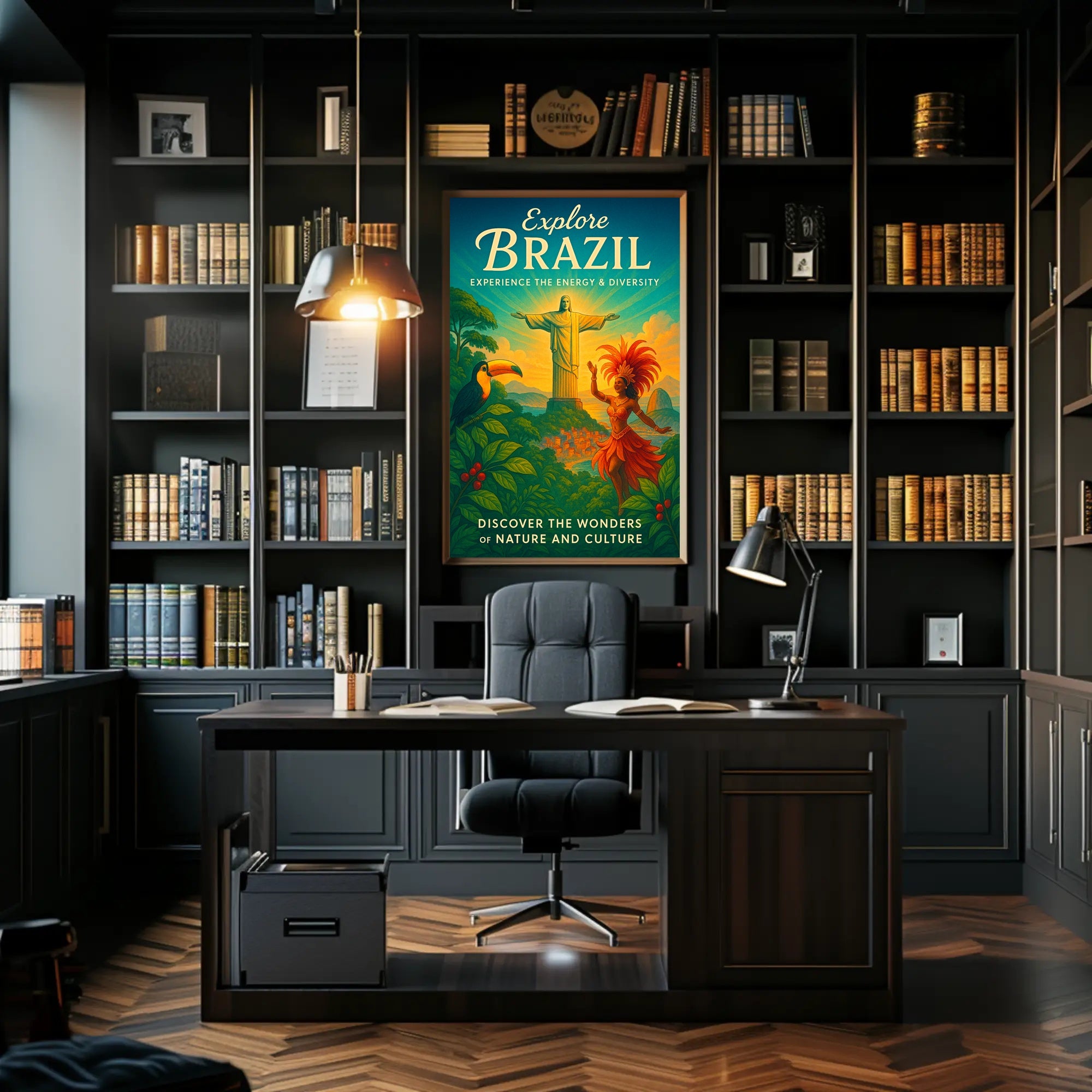 Explore Brazil Poster