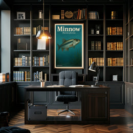 Minnow Phoxinus Phoxinus Poster
