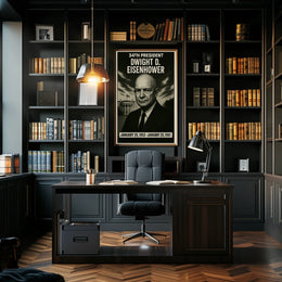 Dwight D. Eisenhower 34Th President Poster