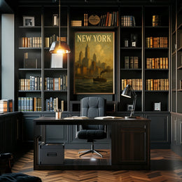 New York Cityscape Poster