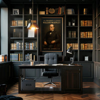 William McKinley Historical Portrait Presidential Poster PosterGoat