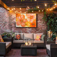 Vibrant Floral Art Poster