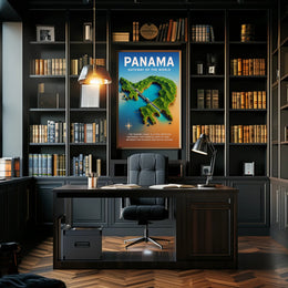 Panama Gateway of the World Poster PosterGoat