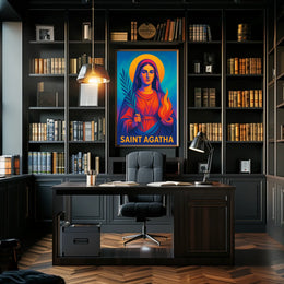Saint Agatha Poster