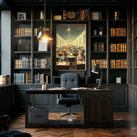 Classroom of the Past Poster