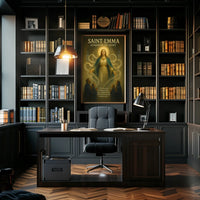 Saint Emma Guardian Of Light Poster