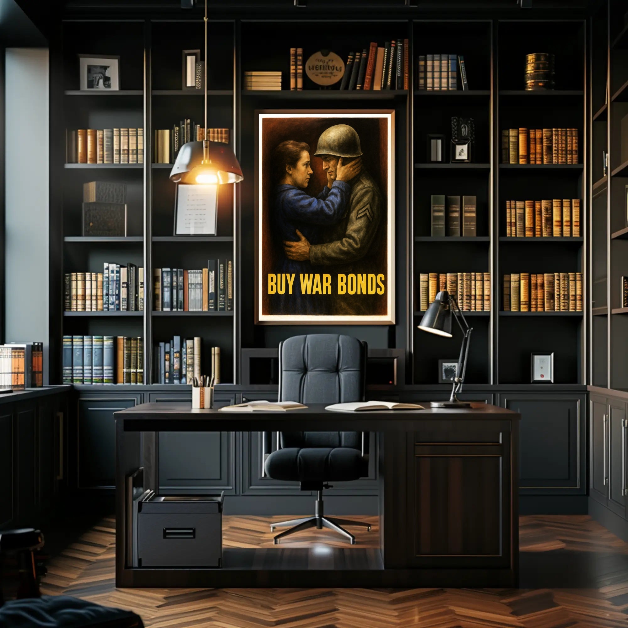 Buy War Bonds Poster PosterGoat