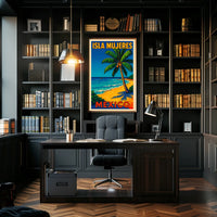 Isla Mujeres Travel Poster
