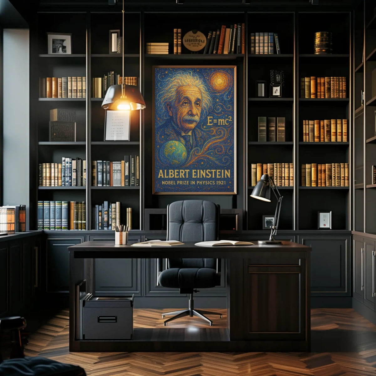 Albert Einstein Nobel Laureate Poster