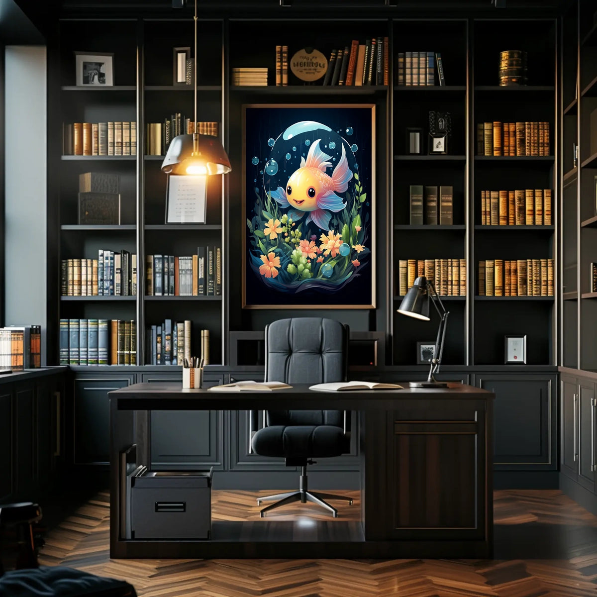 Enchanted Underwater World Poster