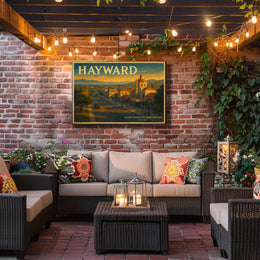 Hayward Travel Poster Where Innovation Meets Tradition