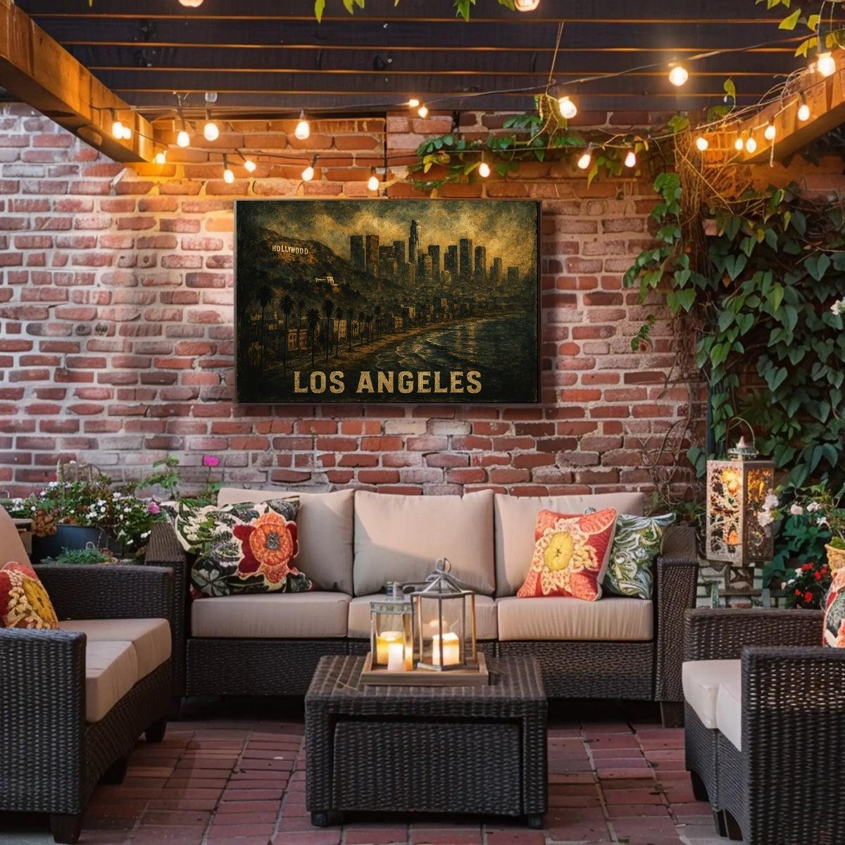 Los Angeles Skyline Poster