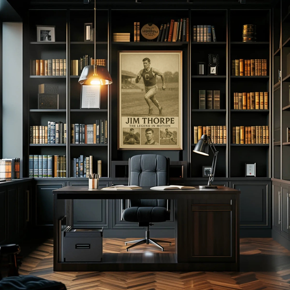 Jim Thorpe Iconic Sports Legend Jim Thorpe Poster