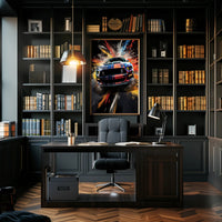 Speed And Color Explosion Poster